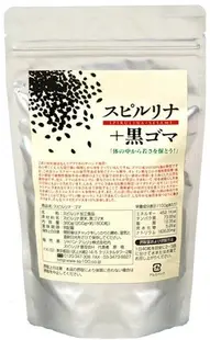 Spirulină japoneză și susan negru, 1800 tablete, Japan Algae