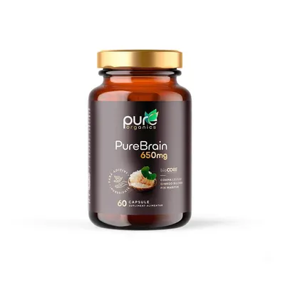 PureBrain – Concentrare si performanta - 60cps PureOrganics