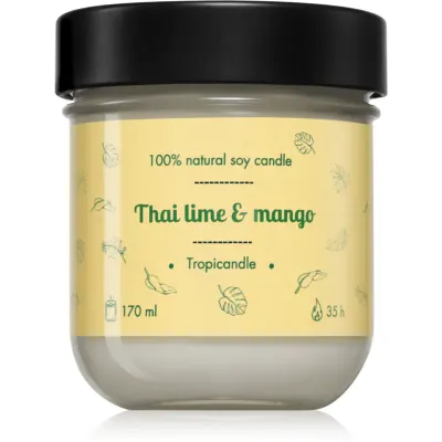 Tropicandle Thai Lime & Mango lumânare parfumată 170 ml