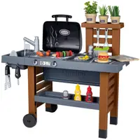 Jucărie pentru copii Smoby - Gratar de gradina, cu 43 de accesorii