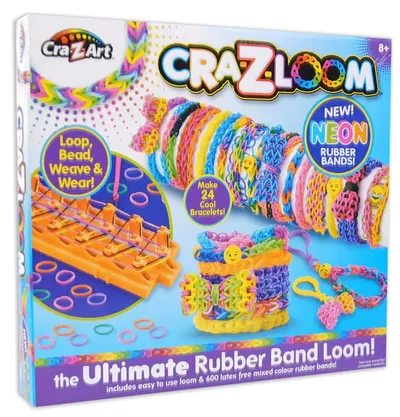 Set creativ Cra-Z-Art - Fă-ți propriile brățări LOOM