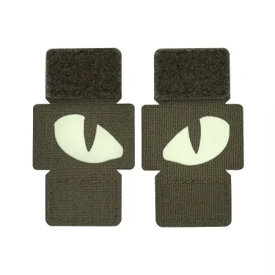 Patch Tiger Eyes molle ranger green fosforescent - Default Title