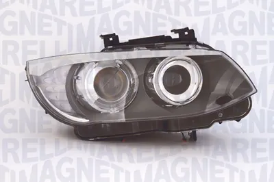 Far stanga (D1S H8, electric, cu motoras, fundal negru) BMW Seria 3 2010-2013