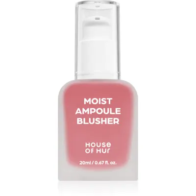 House of Hur Moist Ampoule Blusher fard de obraz lichid culoare 06 Cherry Blossom 20 ml
