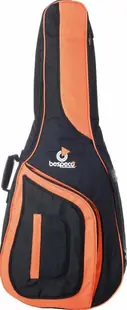Husă pentru chitară bas Bespeco - BAG180BG, gri/portocaliu
