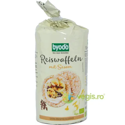 Vafe Din Orez Si Susan Fara Gluten Ecologice/Bio 100g
