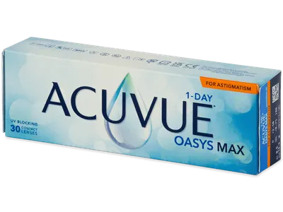 Acuvue Oasys Max 1-Day for Astigmatism (30 lentile)