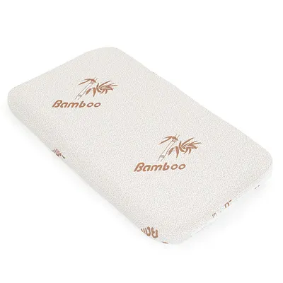 Saltea pentru tarc mic Moni Hugzzz Bamboo 81.5 x 48.5 cm