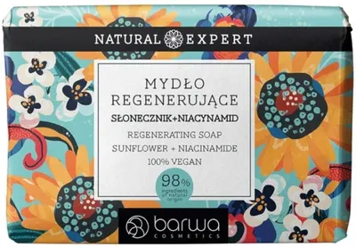 Barwa Natural Expert Sapun natural regenerant cu floarea soarelui si niacinamida, 100 g