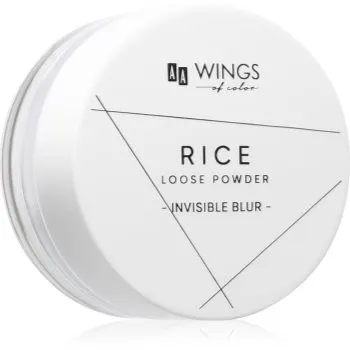 AA Wings of Color Rice pudra pulbere transparentă