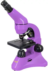 Microscop Levenhuk - Rainbow 50L, 40–800x, Amethyst