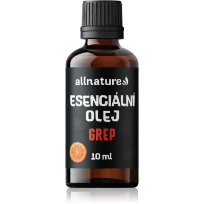 Allnature Essential Oil Grapefruit ulei esențial cu efect revigorant 10 ml