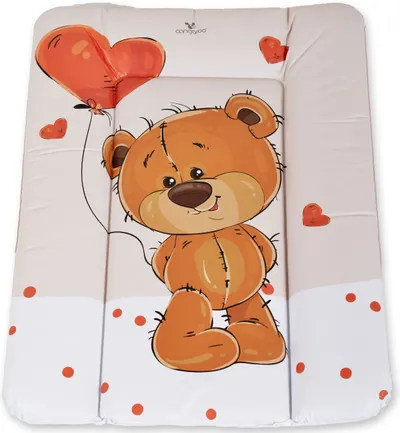 Salteluță moale de înfășat Cangaroo - Teddy bear, 50 х 70 cm