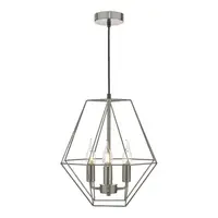 Lampa suspendata Simbala 4 Light Pendant Satin Chrome