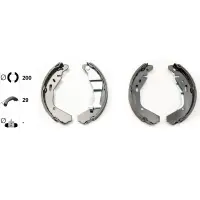 Set saboti frana TEXTAR 91065200