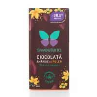 Ciocolata amaruie cu 70% polen, 100g, Sweeteria