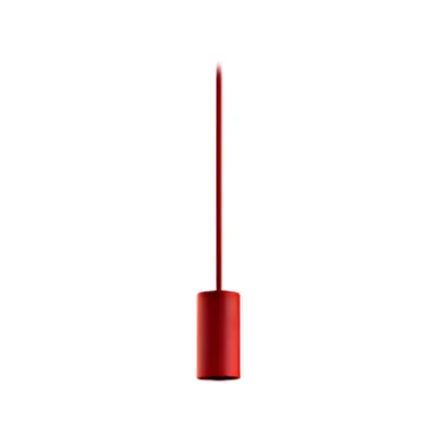Tacito fitting E27 with cable traffic red (RAL 3020)