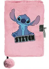 Jurnal de pluș Paso Stitch - Roz