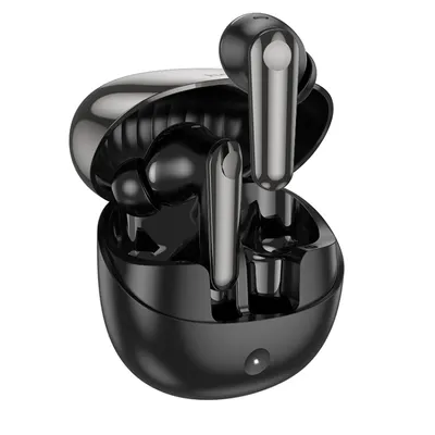 Casti Wireless, Hoco EQ11 Pacifico, 400mAh, Bluetooth 5.3, Autonomie 7 Ore, Negru Engros