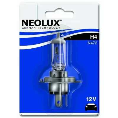 Bec auto halogen pentru far Neolux Standard H4 60/55W 12V N472