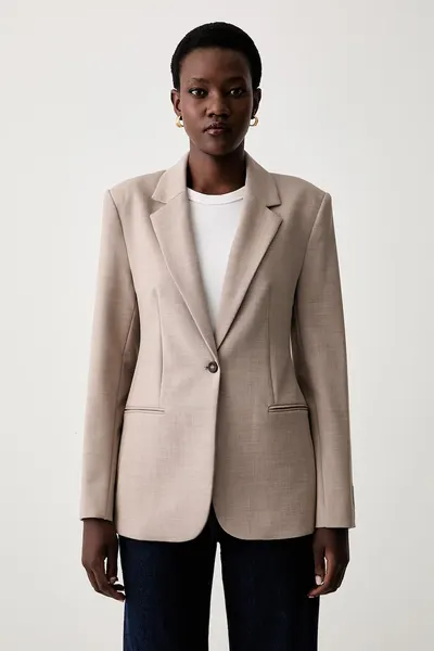 Calvin Klein sacou cu un singur rând de nasturi pentru femei