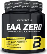 EAA Zero, ceai rece lămâie, 350 g, BioTech USA