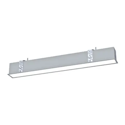 Profile luminaire RE 24W 3000K 3048lm DALI anodized L-2280mm