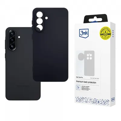 Husa pentru Samsung Galaxy A56 A566, 3MK, Neagra Mata