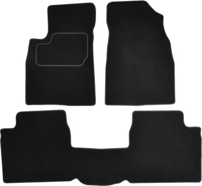 Covorase auto (set, velur, 3 bucati, culoare negru) KIA OPIRUS dupa 2003
