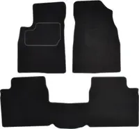 Covorase auto (set, velur, 3 bucati, culoare negru) KIA OPIRUS dupa 2003