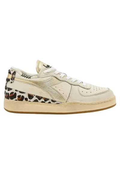 Pantofi sport cu insertii animal print Basket