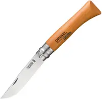 Cuțit pliabil Opinel Carbone - №10, fag