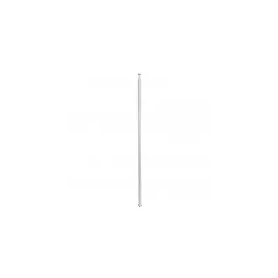 Snap-on column - 1 compartiment 2 sides - inaltime 2.67 m - aluminiu body - PVC capacs - alb finish