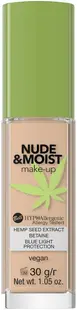 Bell HYPOAllergenic Fond de ten hidratant Nude &amp; Moist, 03, 30 g