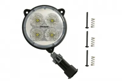 Lumina lucru (LED, 12 24V, 21W, 2000lm, numar diode: 4, adancime: 78mm, diametru: 87mm) potrivit NEW HOLLAND C, T4 POWER STAR, T4-TIER 4A, T5-TIER 4A, T6-TIER 4A, T8-TIER 4A, TD5, TL, TN, TS