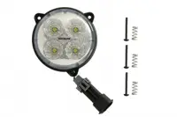 Lumina lucru (LED, 12 24V, 21W, 2000lm, numar diode: 4, adancime: 78mm, diametru: 87mm) potrivit NEW HOLLAND C, T4 POWER STAR, T4-TIER 4A, T5-TIER 4A, T6-TIER 4A, T8-TIER 4A, TD5, TL, TN, TS