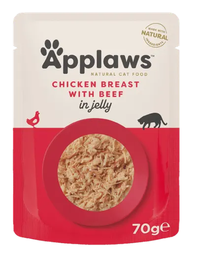 Applaws Cat Plic Piept de Pui si Vita In Aspic70 gr