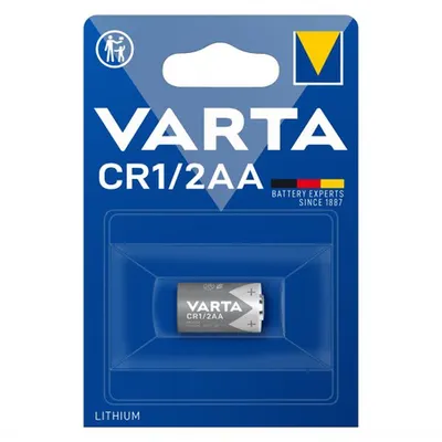 Baterie litiu 3V tip CR1/2AA 1000mAh, Varta
