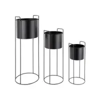 Ghivece decorative 3 buc. din metal ø 28 cm Essence – PT LIVING