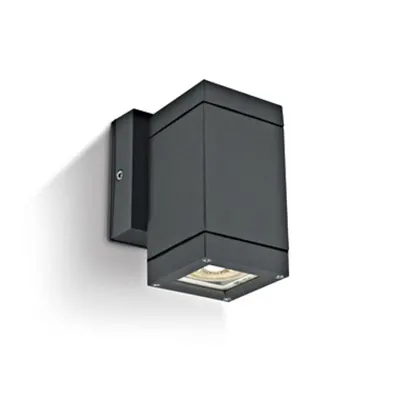 Cube 1-WL, 35W, MR16, GU10, 100-240V, IP54,antracit