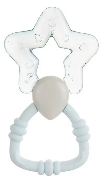 Pieptene de apă cu zornăitură Canpol - Magic Wand, albastru
