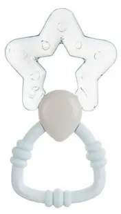 Pieptene de apă cu zornăitură Canpol - Magic Wand, albastru