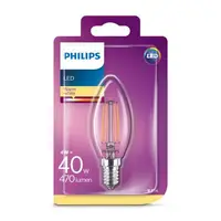 BEL LED Classic Filament B35 CL 4.3 40W 2700K 470lm E14 15.000h