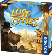 Joc de societate Lost Cities: The Card Game - pentru famlie