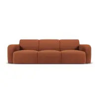 Canapea maro cu tapițerie din stofă bouclé 235 cm Molino – Micadoni Home