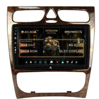 Navigatie Benz C Class (W203) (2002-2004), Android, A-Octacore 4GB RAM + 64GB ROM, 9 Inch - AD-BGA9004+AD-BGRKIT416V3