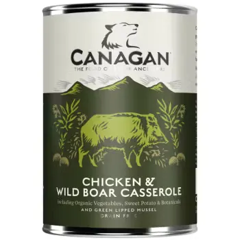 Canagan Dog, Pui & Mistret, 400 g