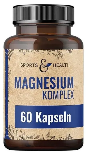 Sports & Health Solutions Magneziu + Vitamina B6, 60 capsule