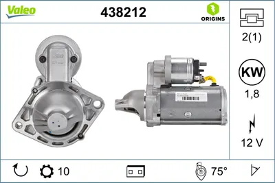 Electromotor (12v, 1,8kw) Potrivit Chevrolet Aveo; Opel Agila, Astra H, Astra H Gtc, Astra H Kombi, Astra J, Combo Tour, Combo Minivan, Corsa C, Corsa C Hatchback, Corsa D 1.3d 06.03