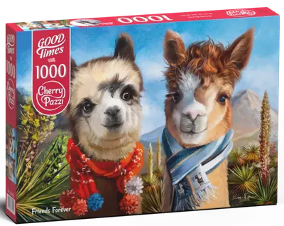 Puzzle Cherry Pazzi din 1000 de piese - Prieteni